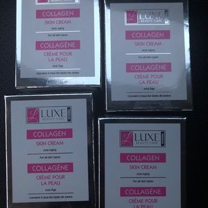 - Pck of 4 collagen anti aging skin cream